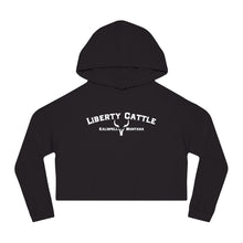Load image into Gallery viewer, Women’s Cropped Liberty Cattle Sweatshirt
