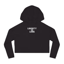 Load image into Gallery viewer, Women’s Cropped Liberty Cattle Sweatshirt
