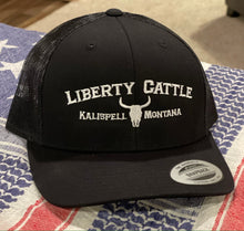 Load image into Gallery viewer, Liberty Cattle MT Snapback Hat
