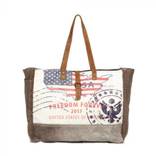 Load image into Gallery viewer, MYRA PARTISAN WEEKENDER BAG
