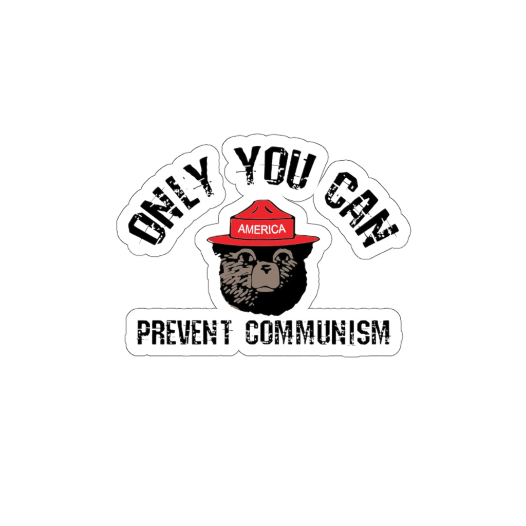 Smokey The Bear Sticker
