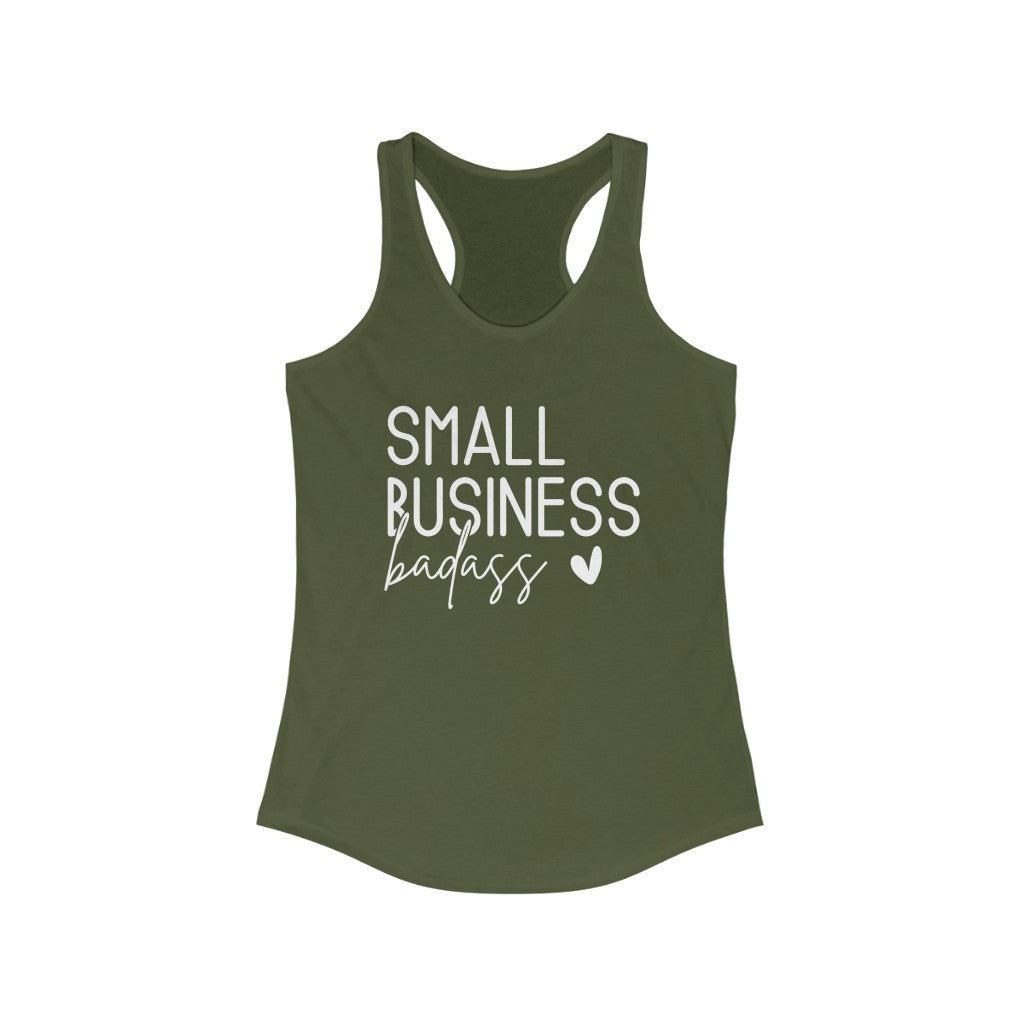 Small Business Women's Racerback Tank