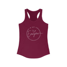 Load image into Gallery viewer, I&#39;m Not For Everyone Women&#39;s Racerback Tank
