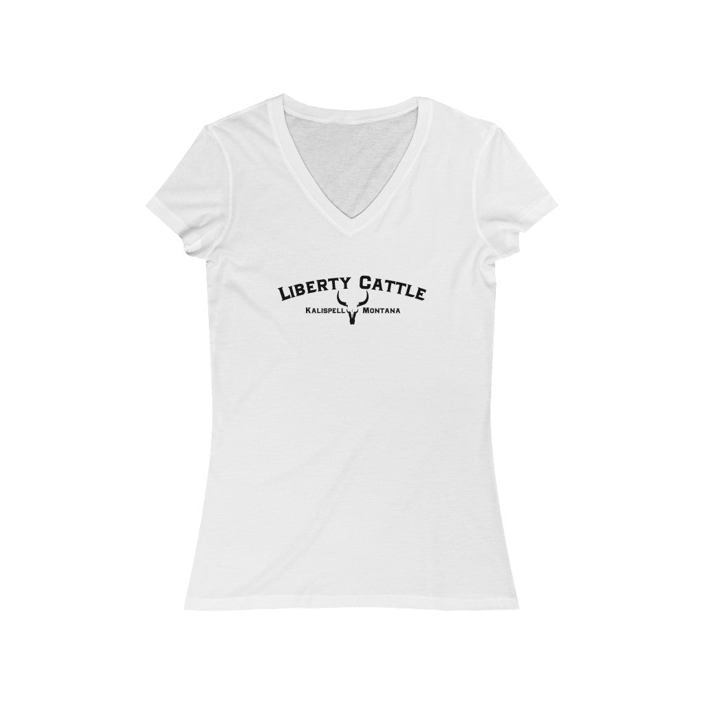 Women's Liberty Cattle V-Neck Tee