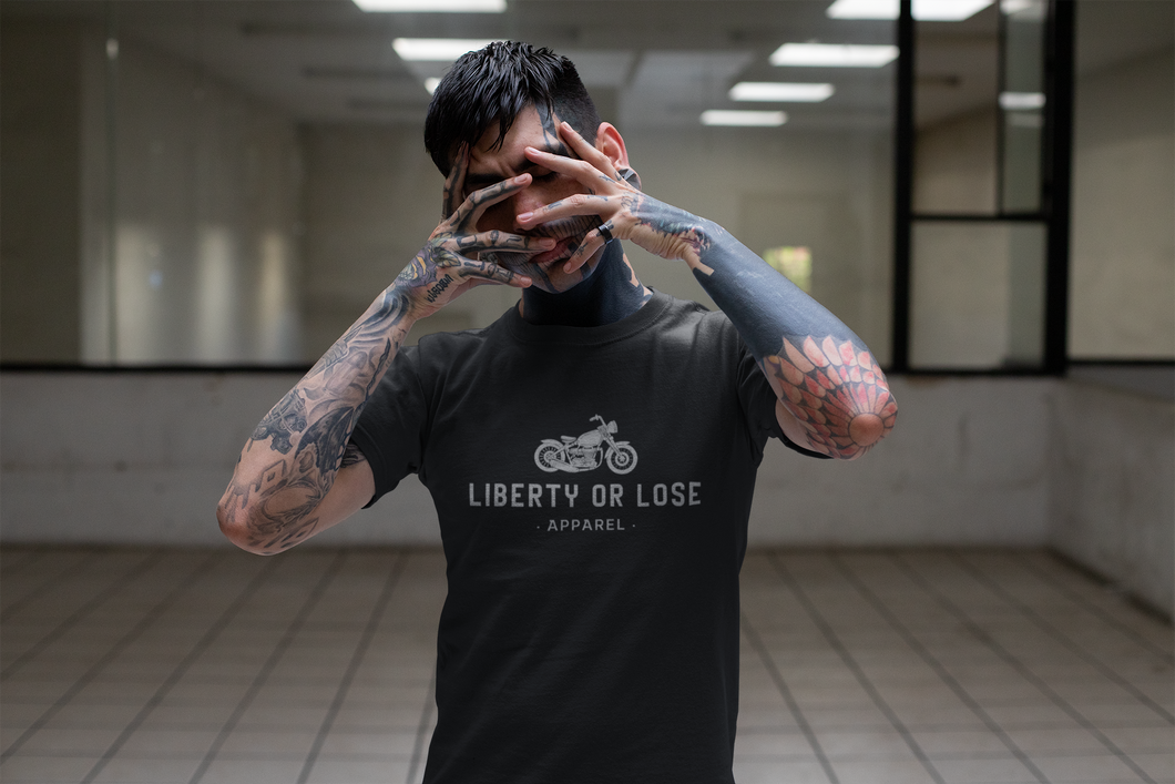 Liberty Or Lose Motorcycle Tee