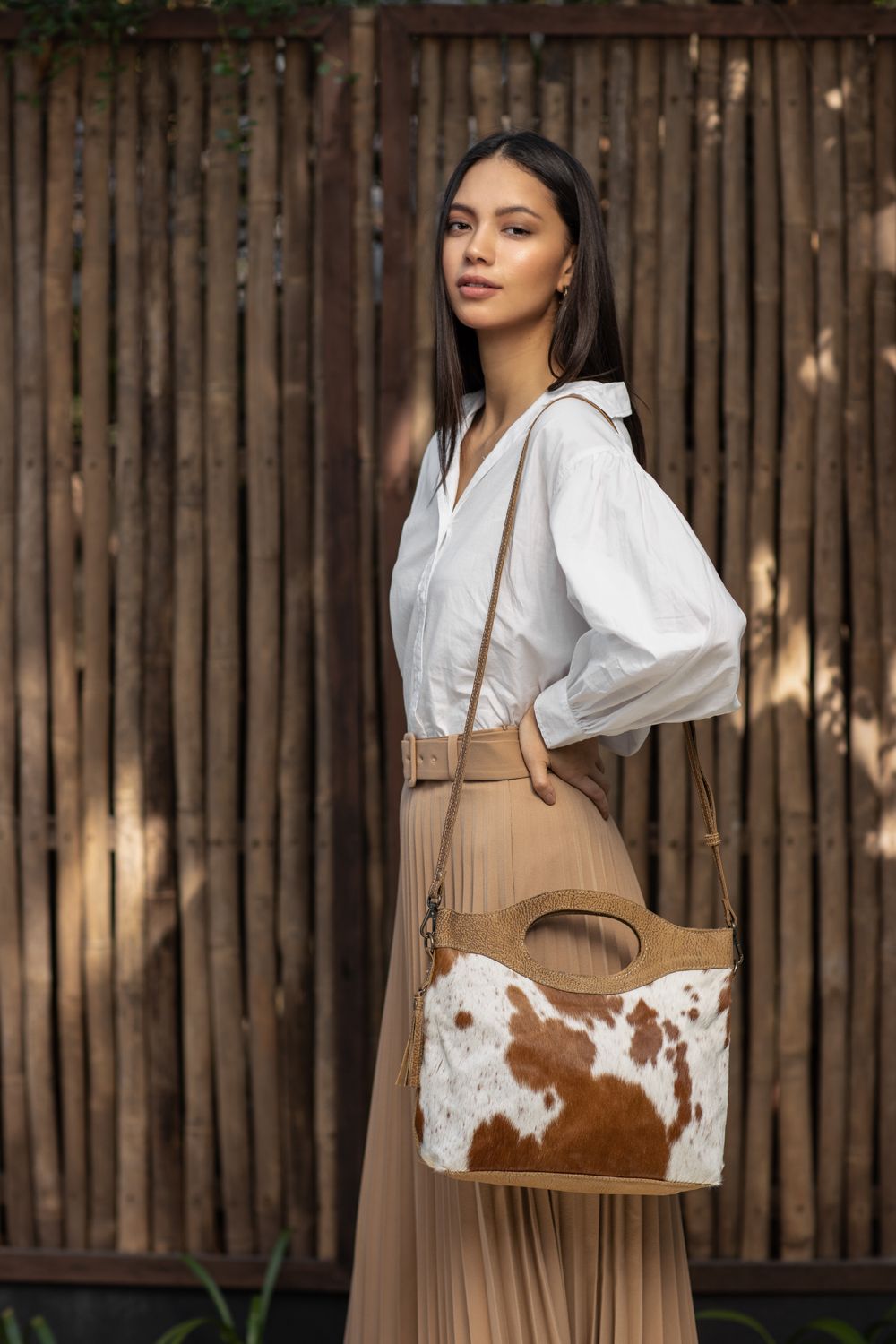 SPOTS OF OPTIMISM HAIRON BAG